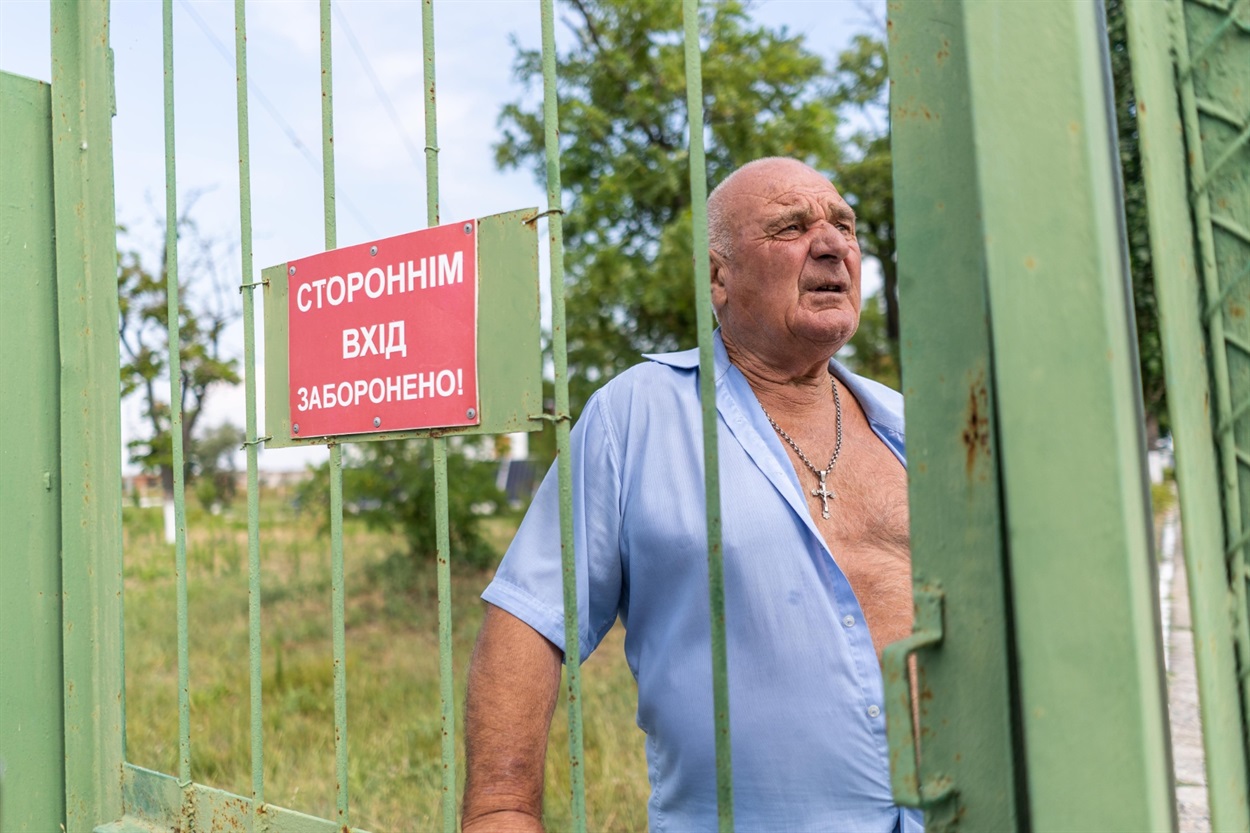Яків Федірко, нагладяч Нижнього Бердянського маяка