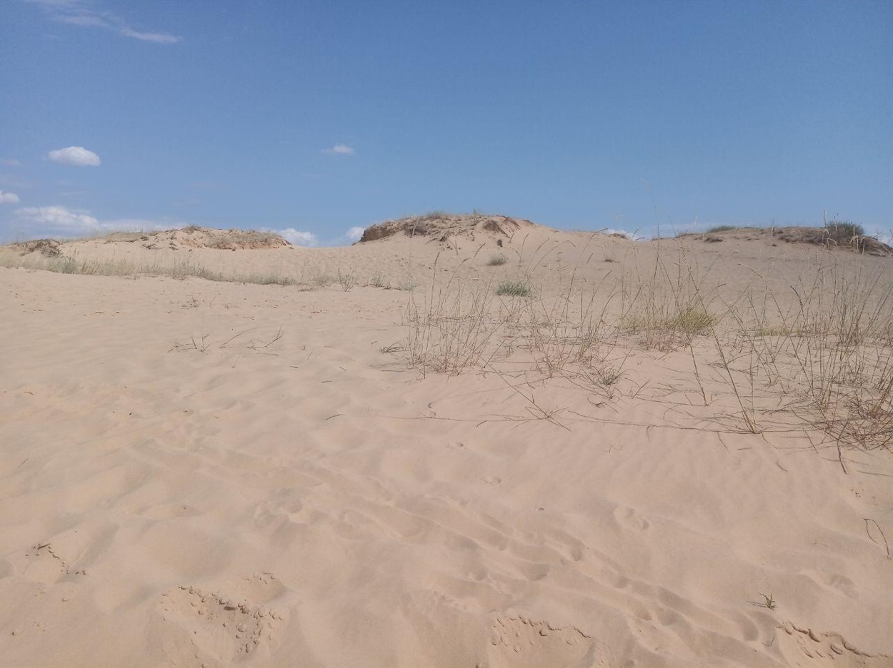 Пісок прогрівається до 70°C 