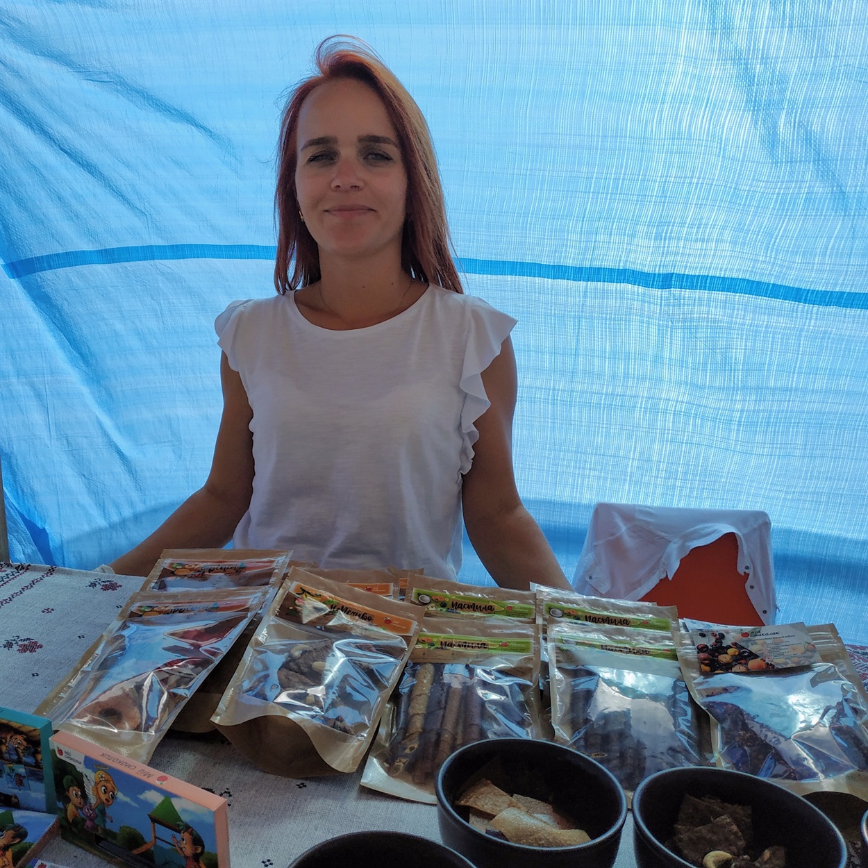 Гостя фестивалю із Мелітополя Ірина Агафонова