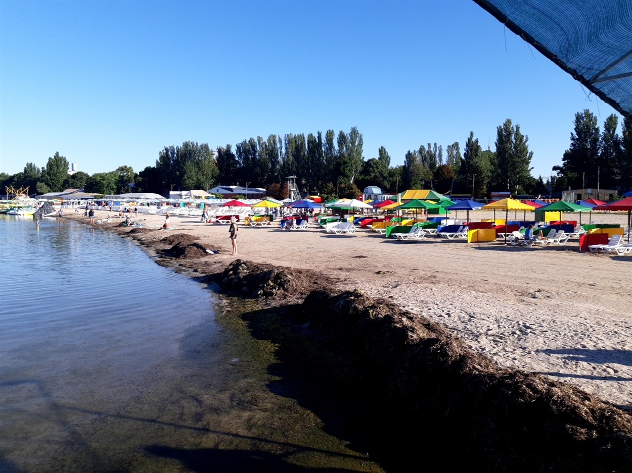 центральный пляж скадовск