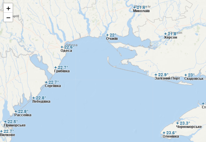 погода на море в сентябре