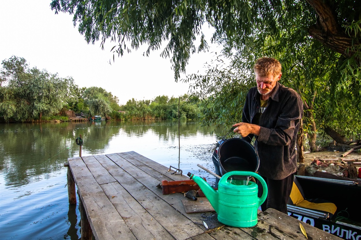 Вилково місця рибалки