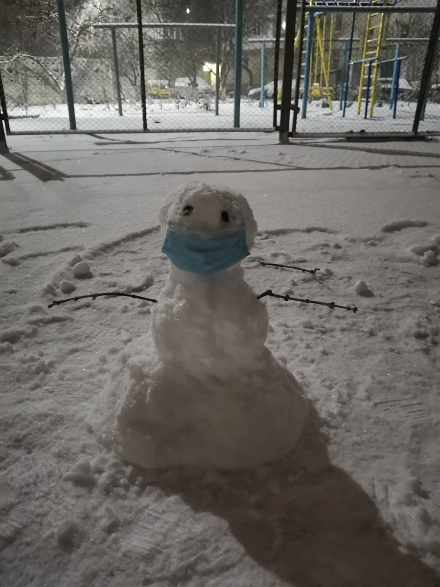 Сніговик у херсоні