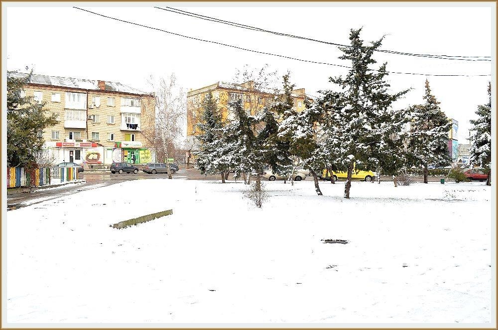 снег 