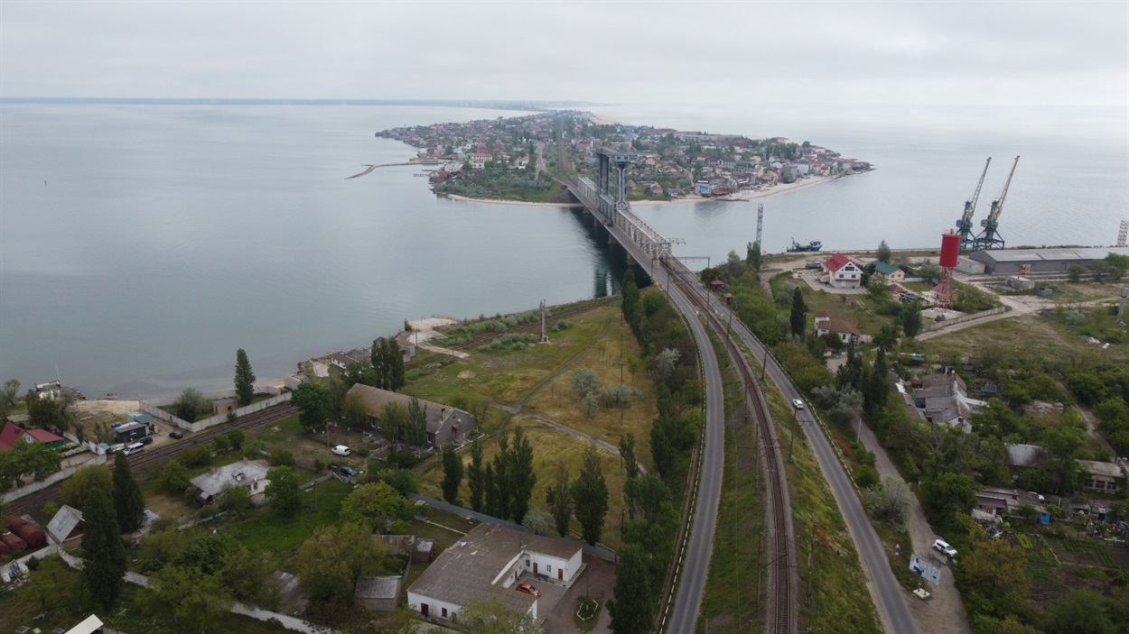 затока сверху