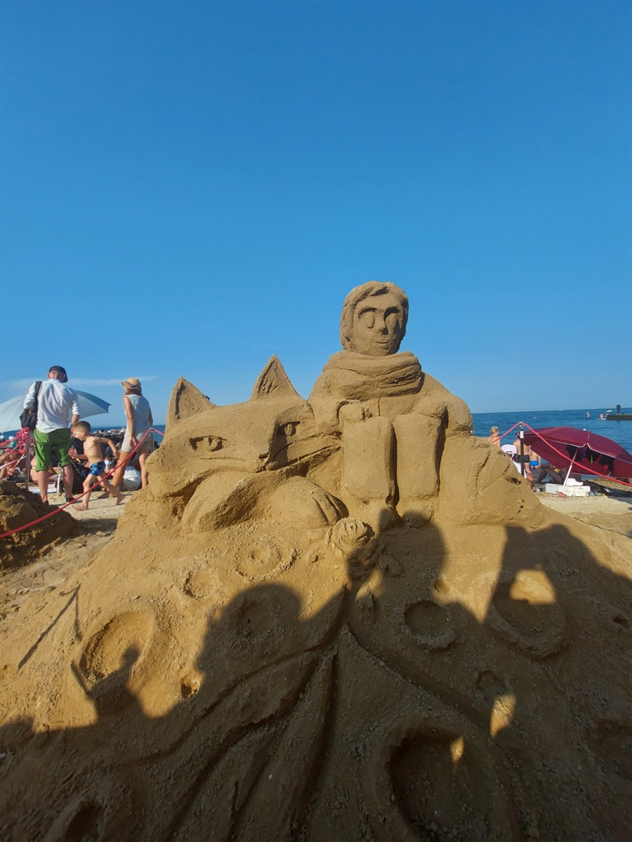скульптури з піску