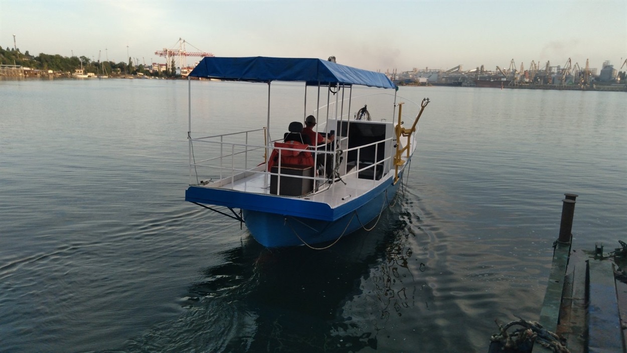 Рибалка на Чорному морі