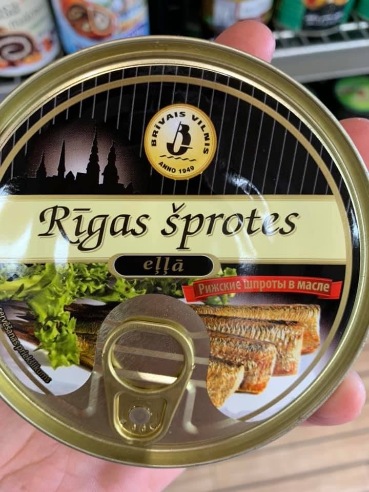 шпроти рига