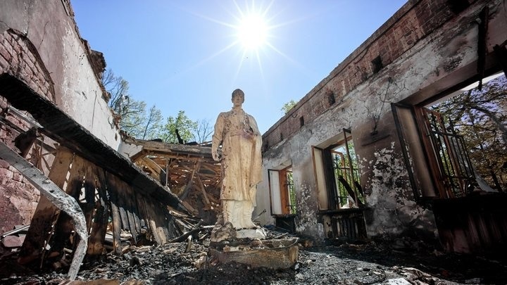 Музей Сковороди на Харківщні після ракетного удару