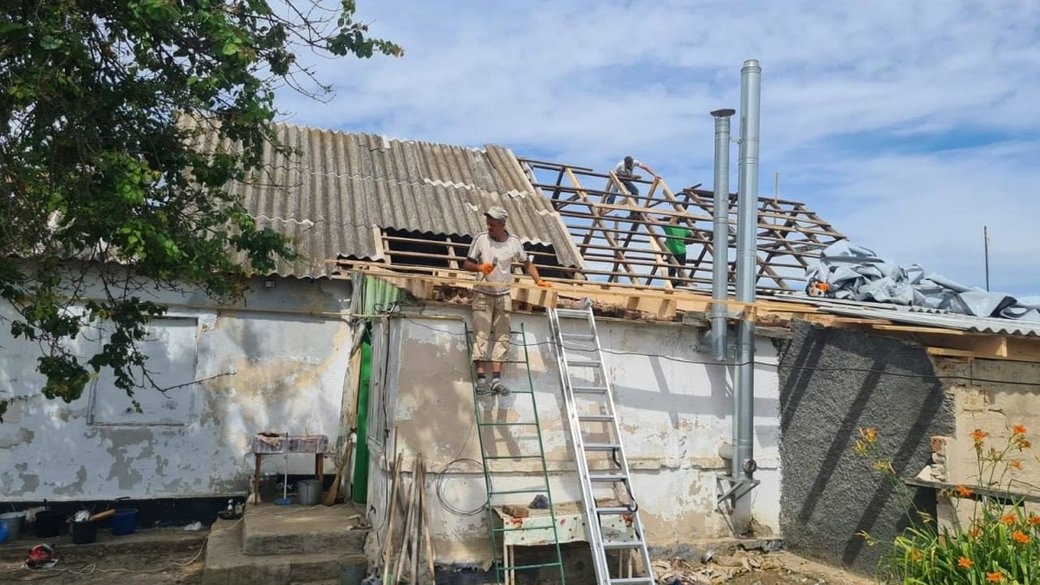 Ремонт будинку на Херсонщині