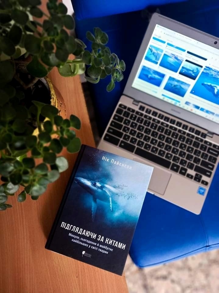 Книжка «Підглядаючи за китами» 