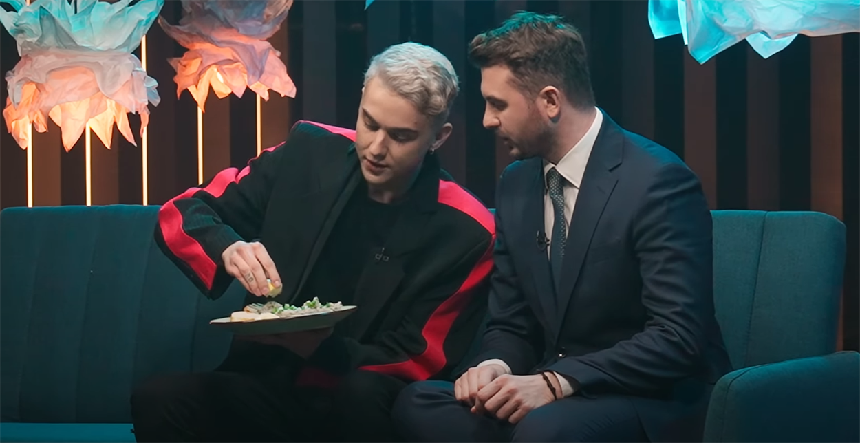 Виконавець Melovin приніс з собою форшмак