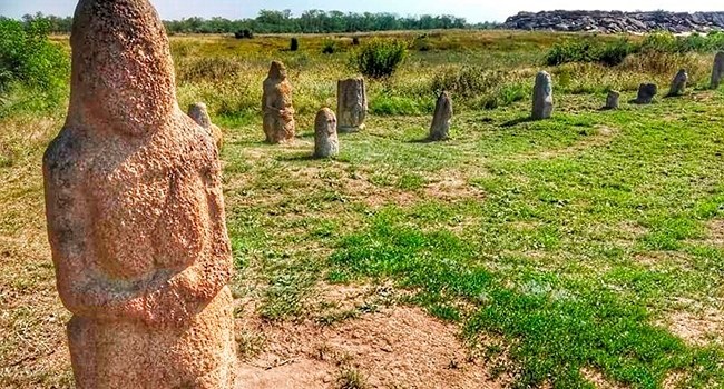 Пам'ятки заповіднику «Кам'яна Могила»