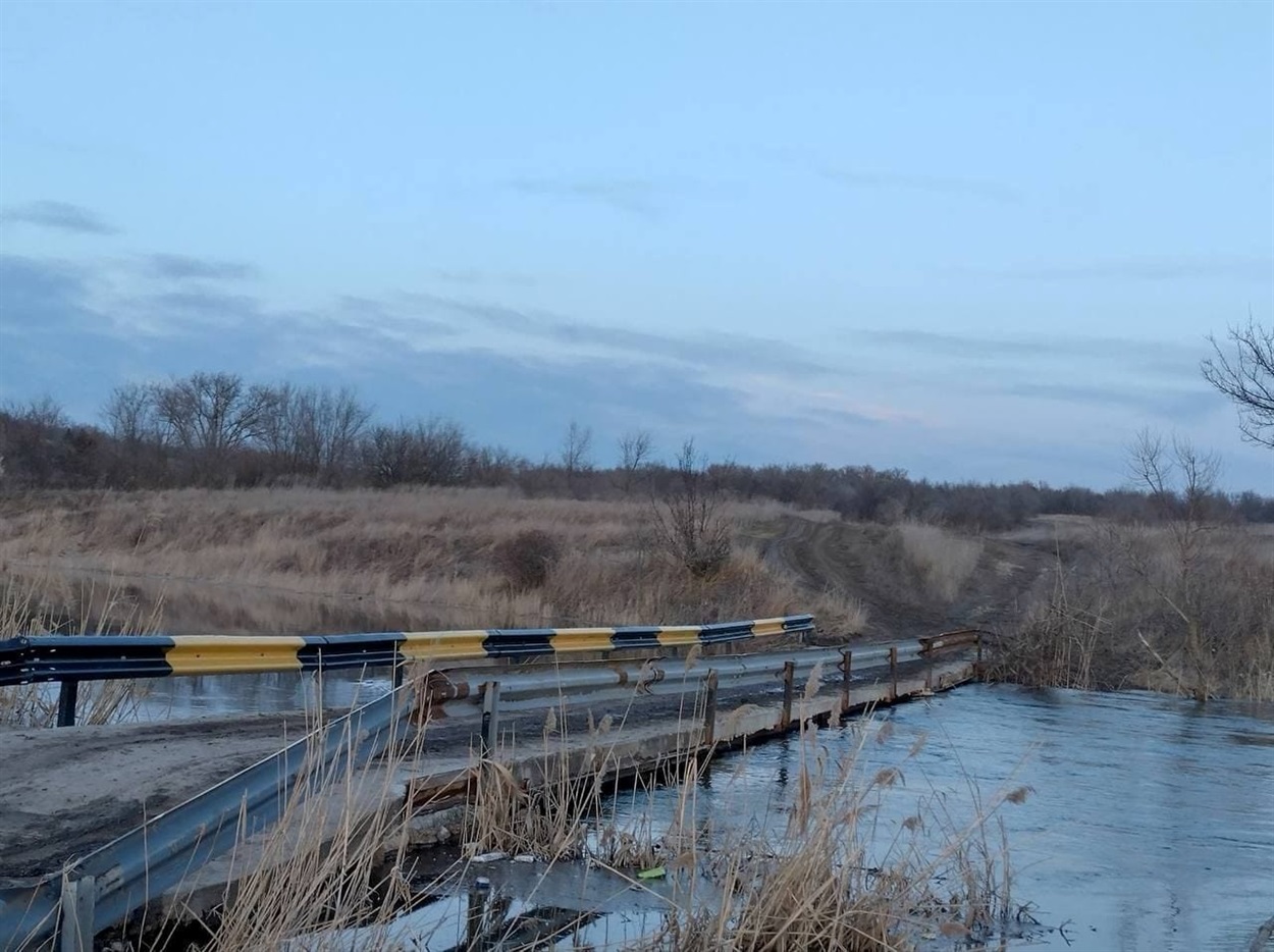 Міст через Інгулець у Високопільській громаді