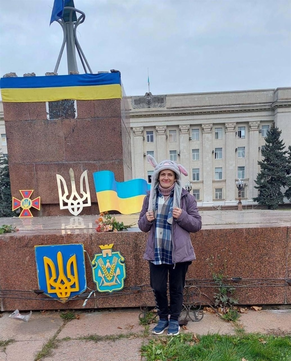 Лілія – одна з координаторів з Херсона 