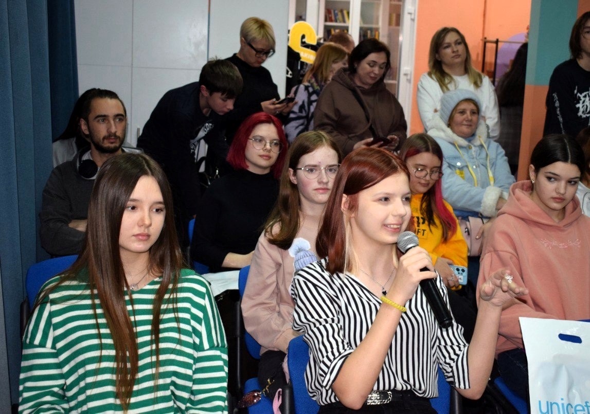 На відкритті молодіжного центру 