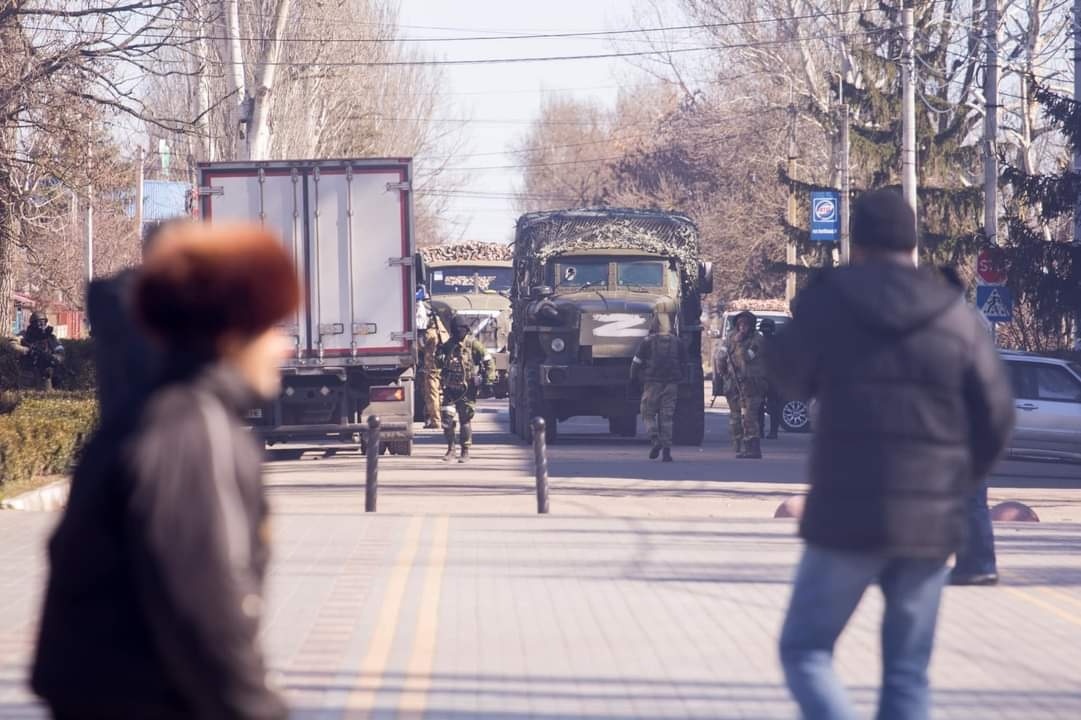 9 березня російські війська окупували Скадовськ 