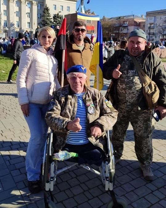 Григорій Янченко у Херсоні