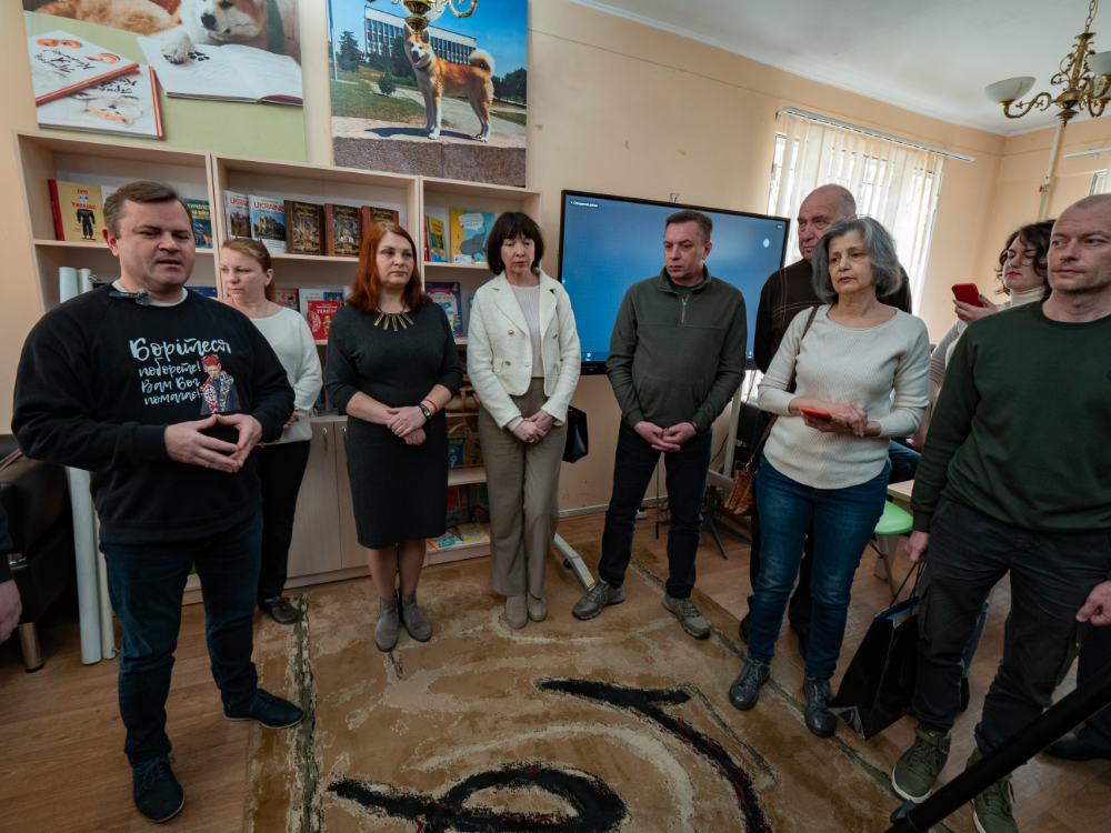 Відкриття "Незламної бібліотеки" у Херсоні
