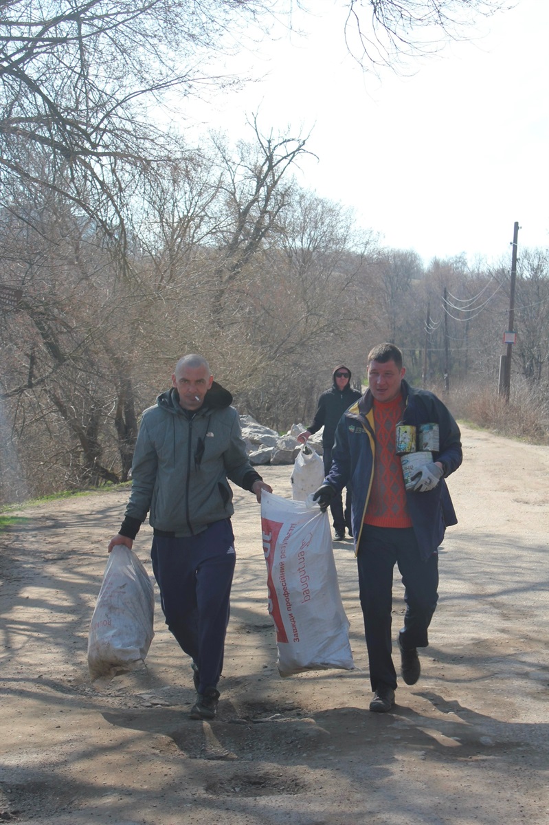 Прибирання у Запоріжжі
