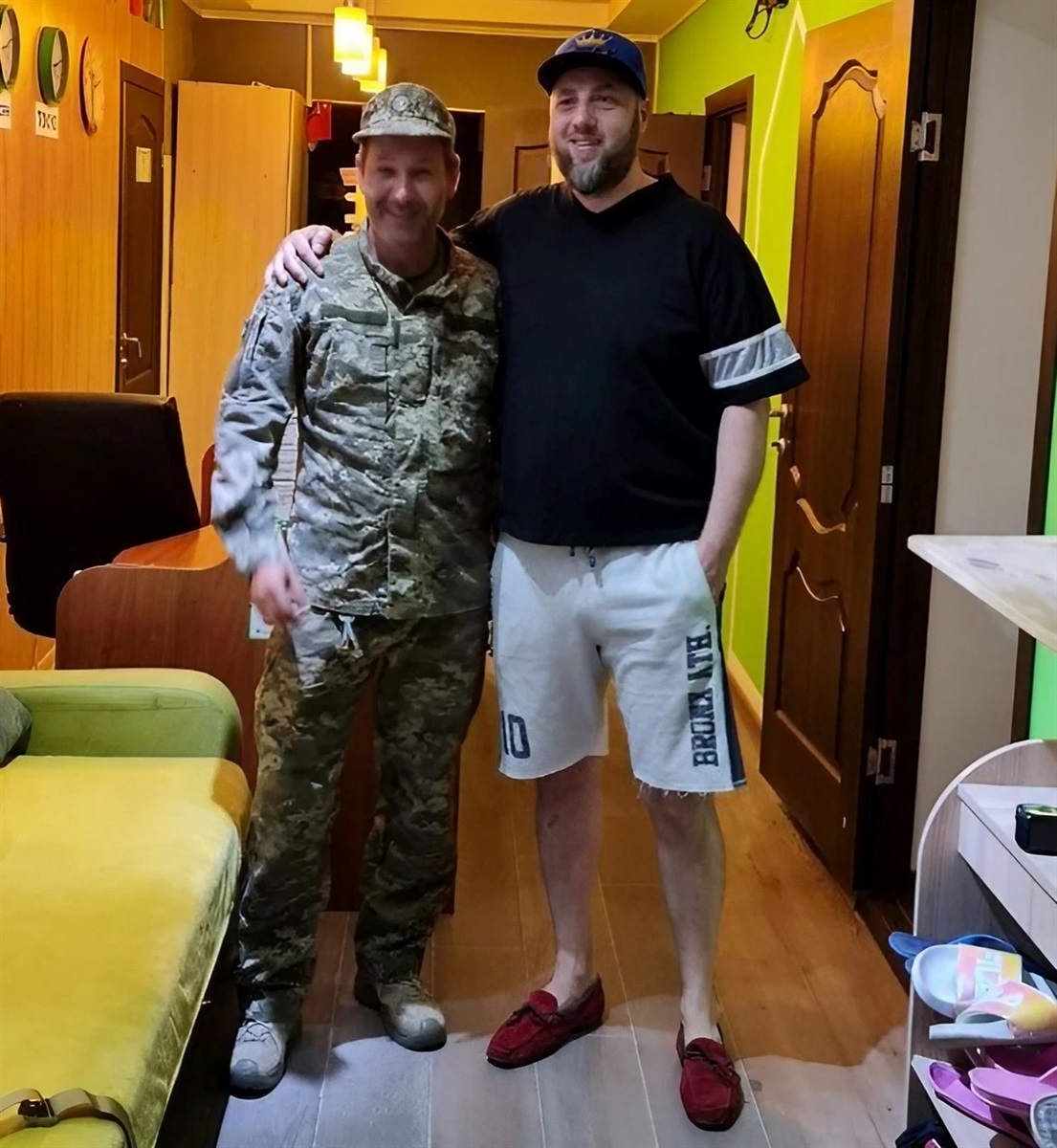 в хостелі одеси