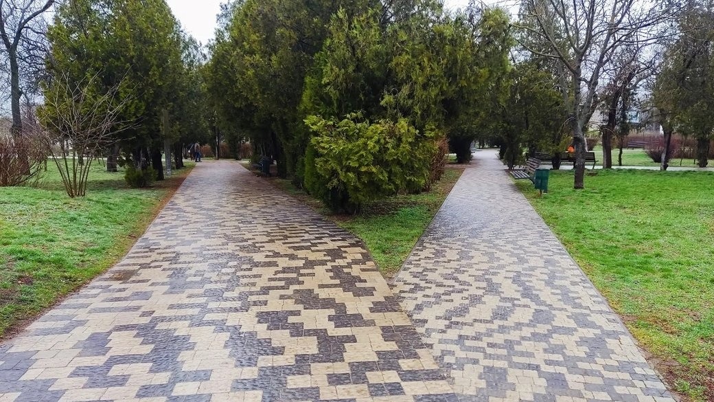 Парк у місті Болград