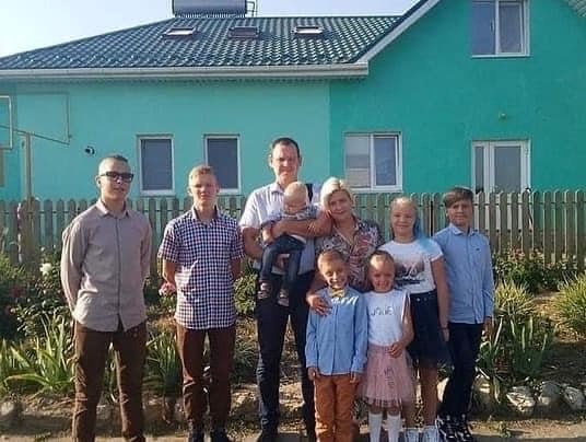 Родина Павлових у Василівці 