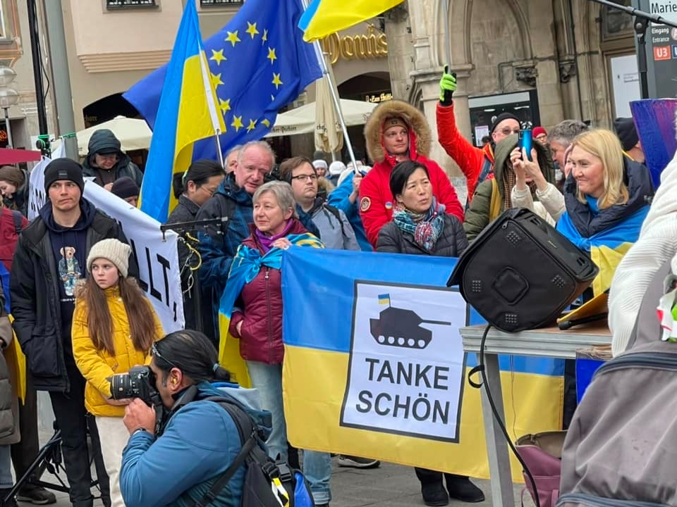 Мітинги на підтримку України в Мюнхені