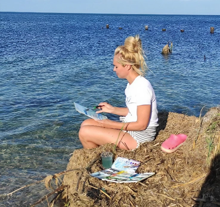 Художниця Світлана Юр'єва