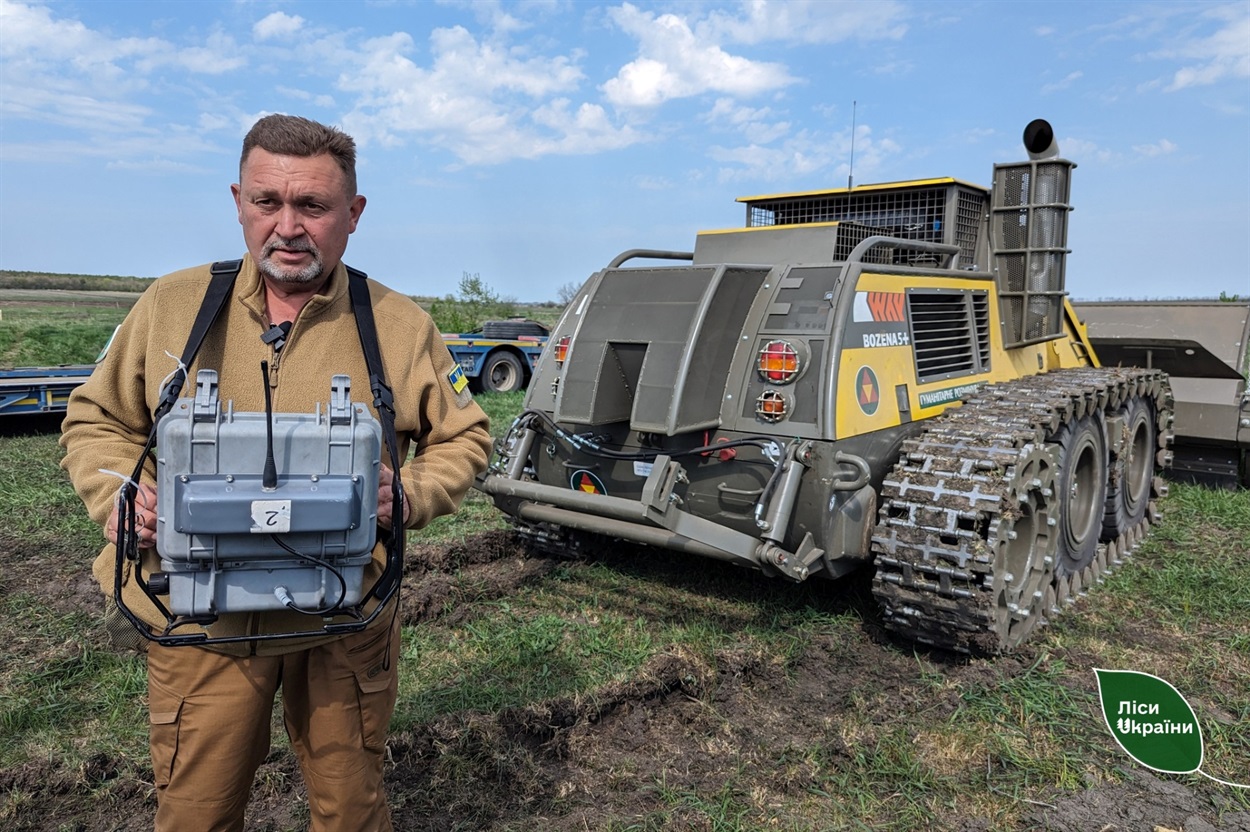Розмінування лісів на Миколаївщині
