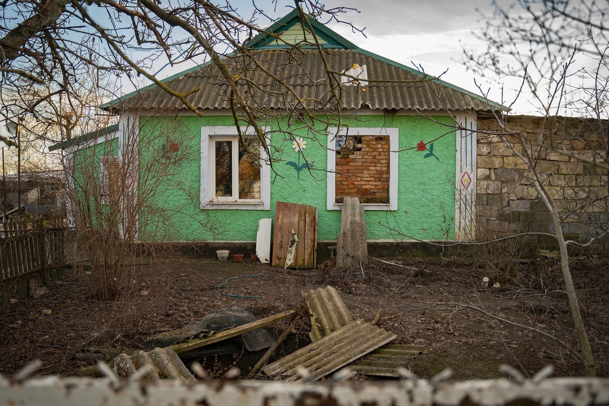Побитий будинок Валентини