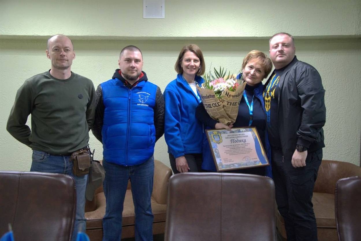 Привітання волонтерів Херсону