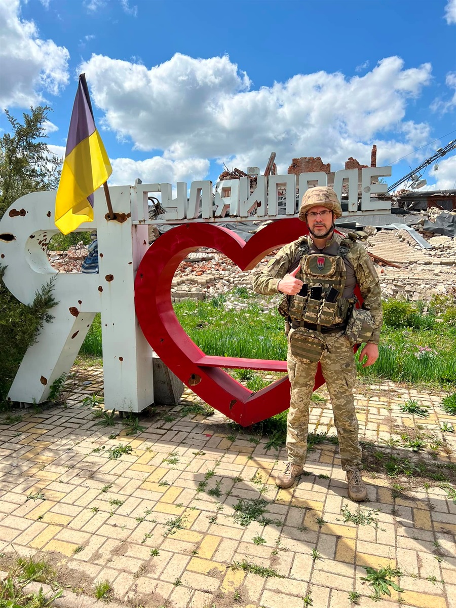 Сергій Рудик у Гуляйполі