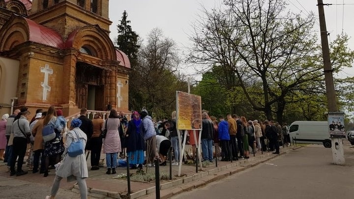Святкування Великодня у Херсоні