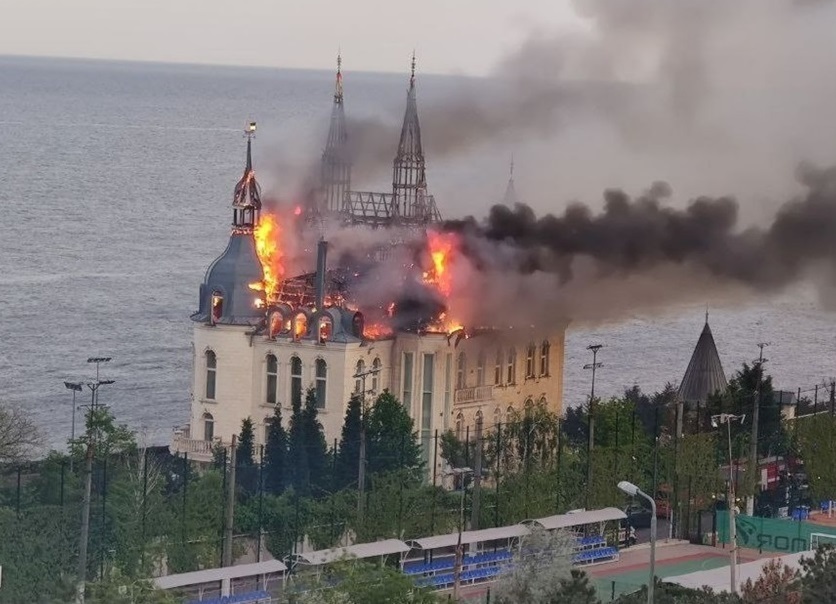 Пожежа у "Замку Ківалова"