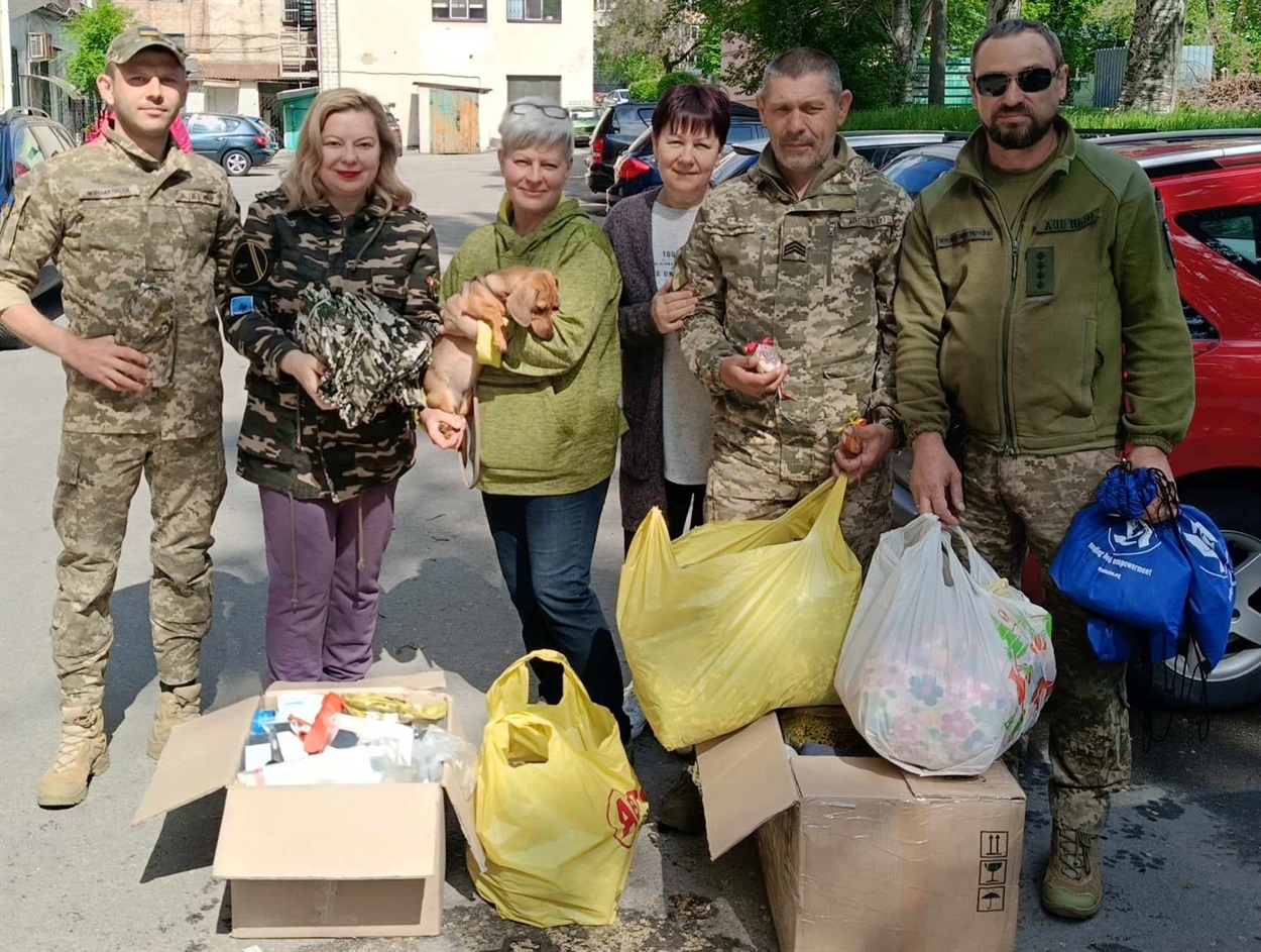 Допомога військовим від "Запорізьких Берегинь"