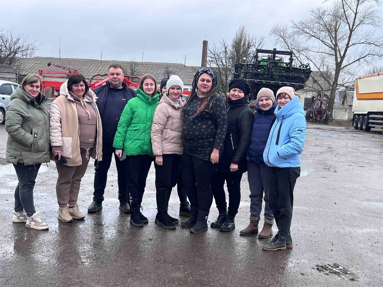Учасниці курсу трактаристок