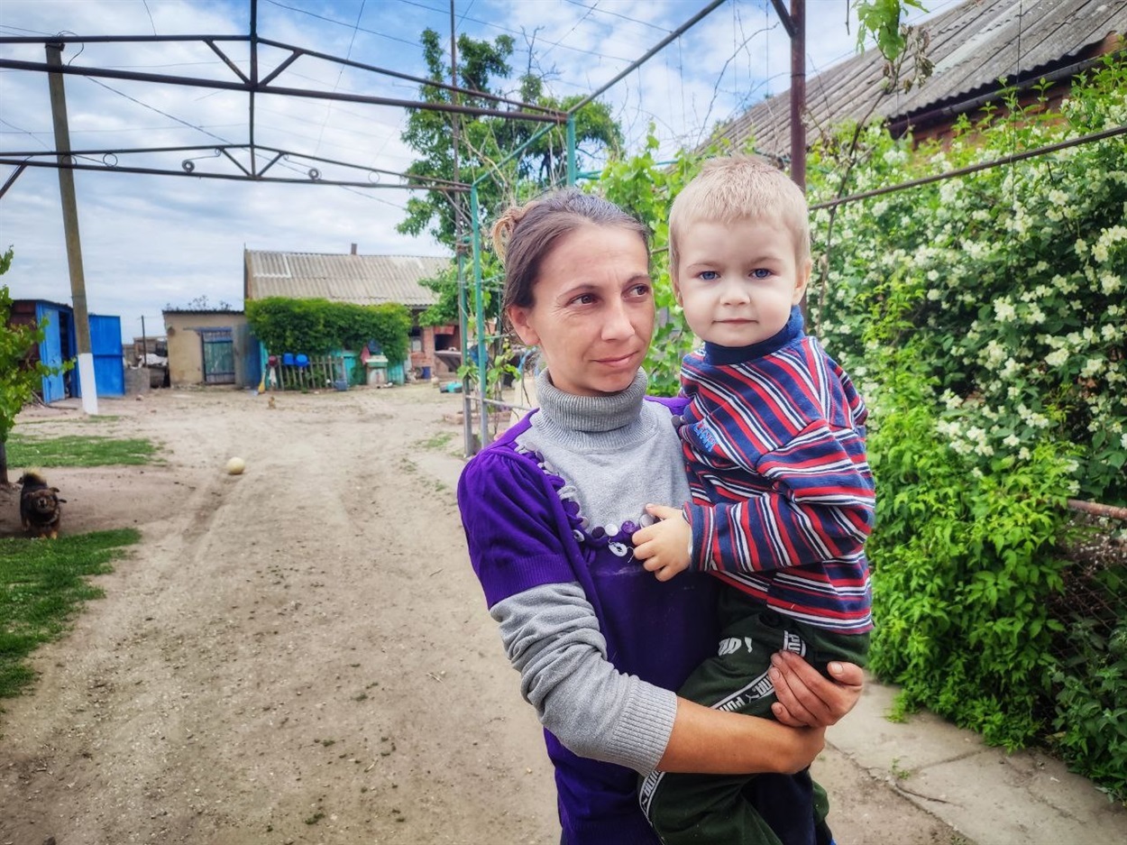 Вікторія з молодшим сином