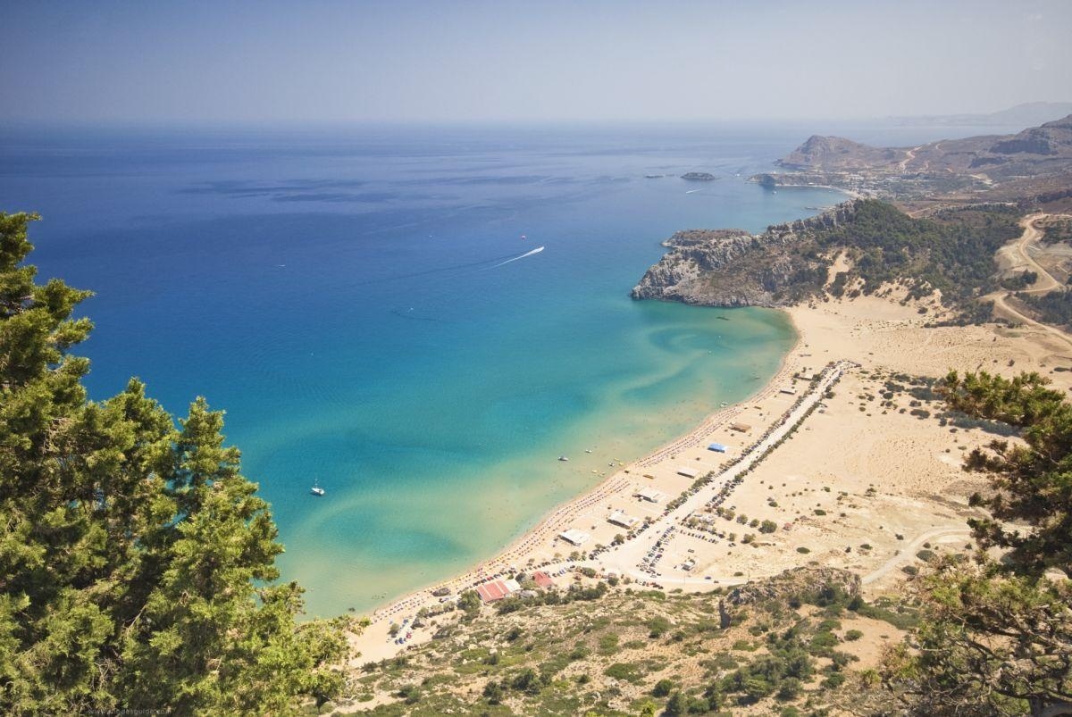 Пляж Tsambika Beach