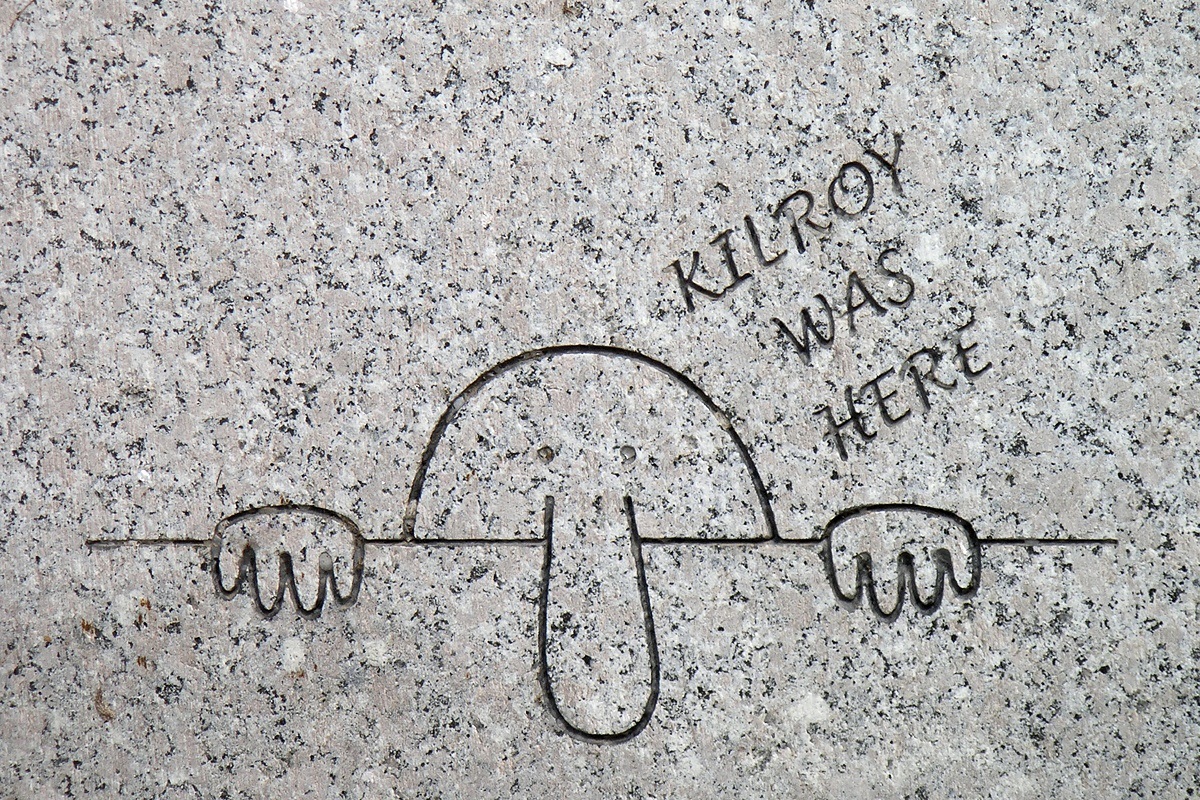 Kilroy was here 