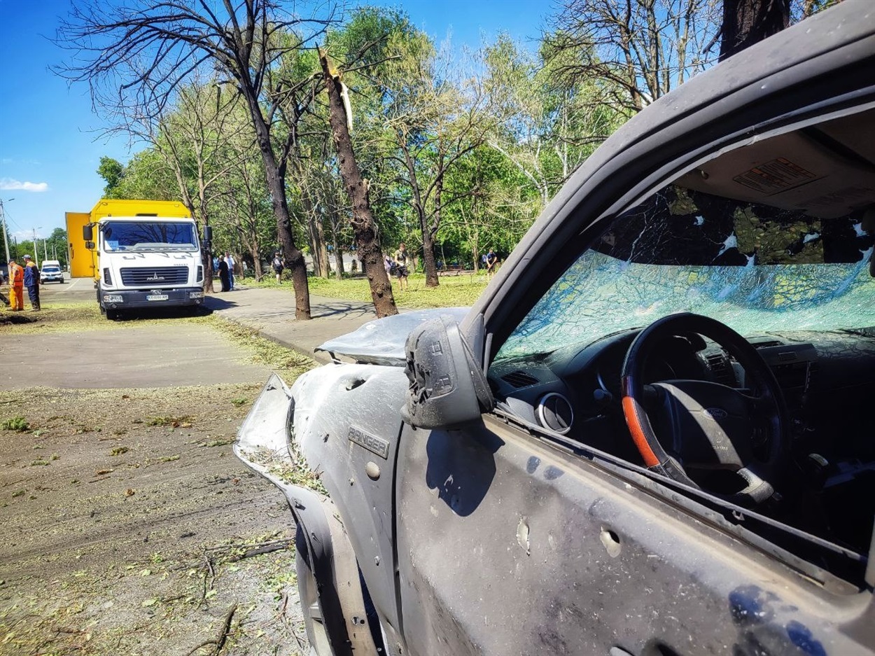 Згорілі автівки