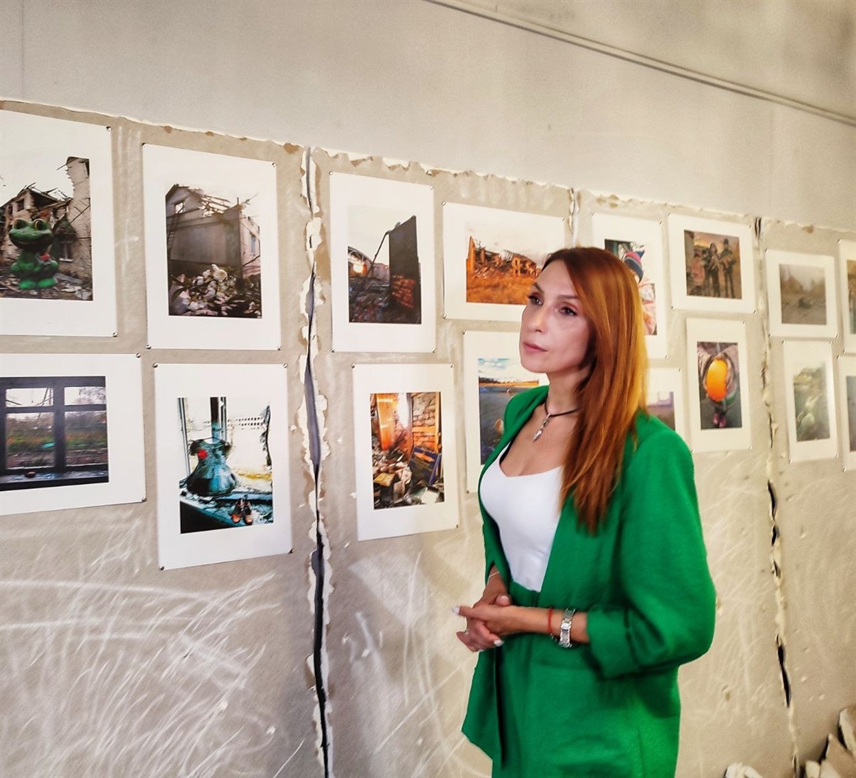 Олена Господ - дружина військового, фотографа