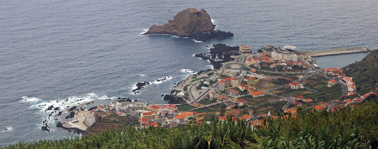Porto Moniz (Madeira). Вигляд містечка