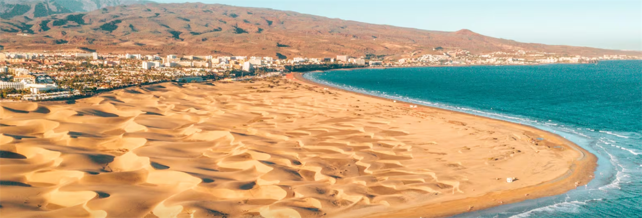 Пляж Плайя де Маспалос / Фото www.spain.info