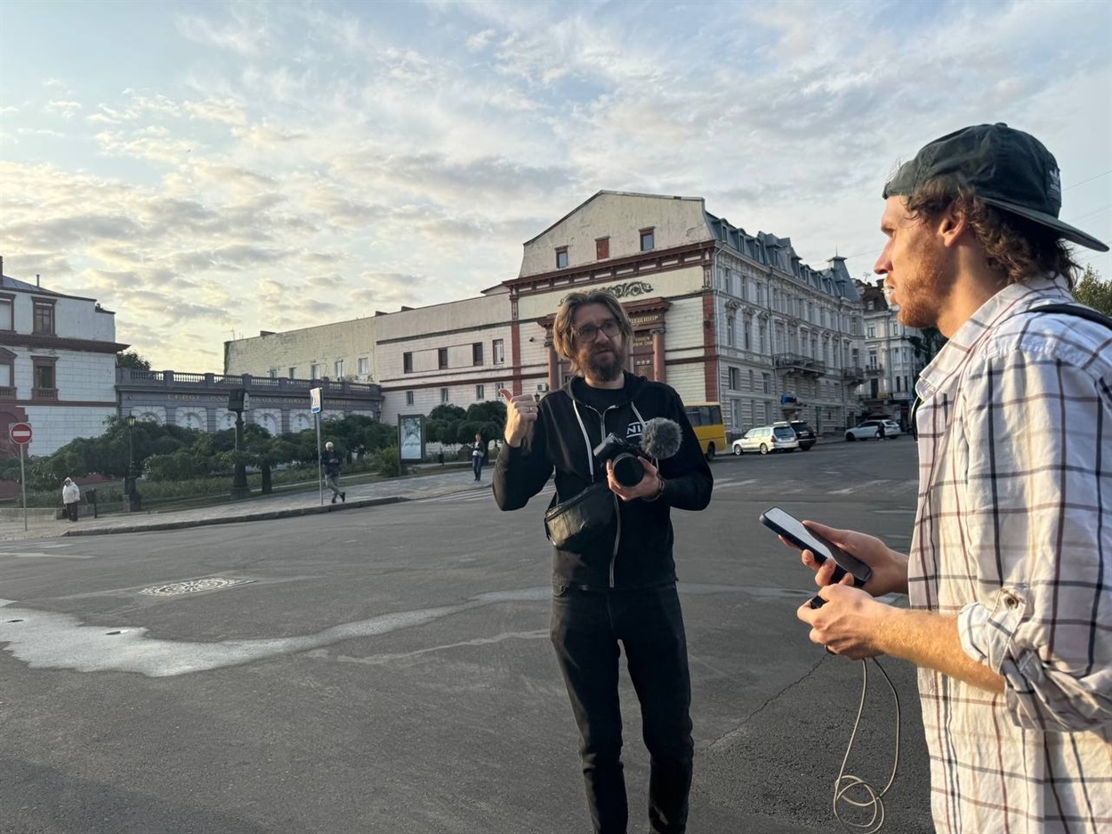 Відеографи Сергій Чумаков і Саша Кац