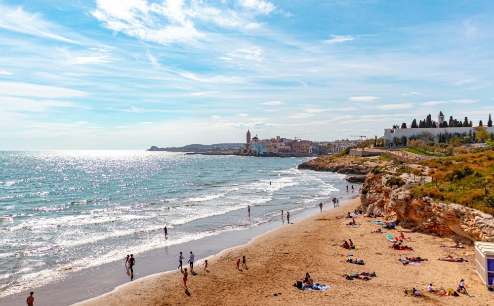 Пляж Сітжес (Sitges Beach)