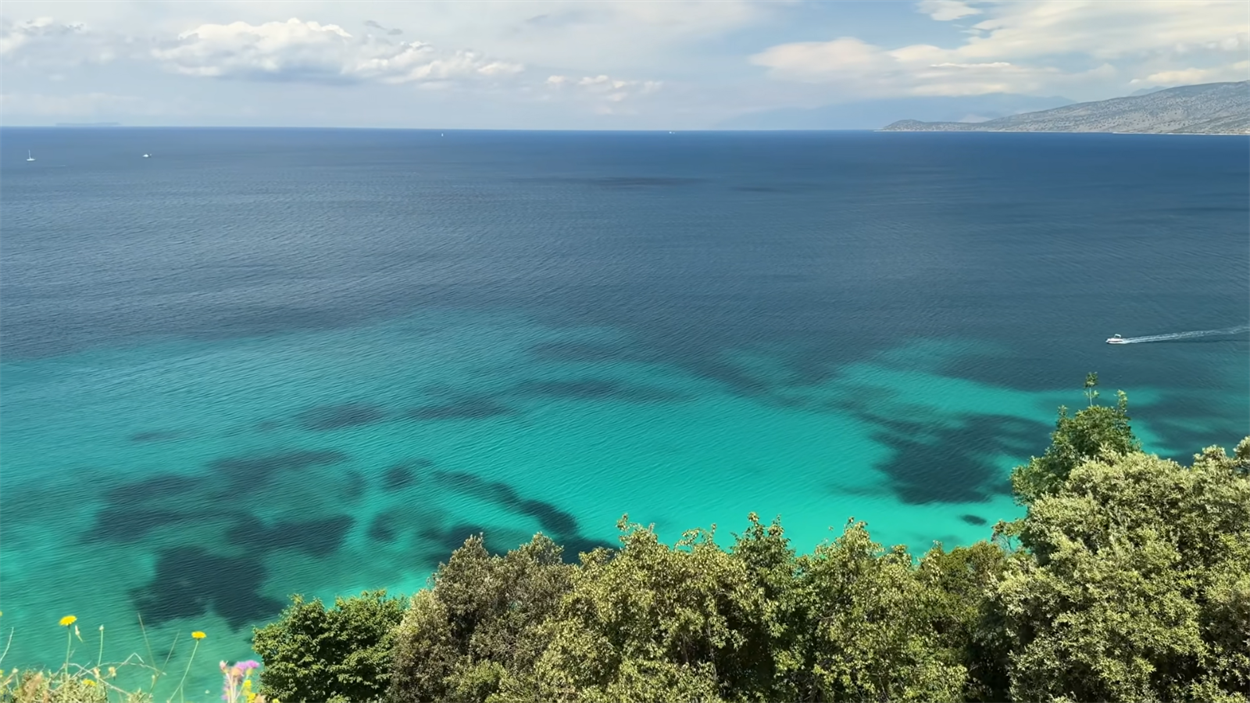 Албанія, пляж, море, бірюзова вода 