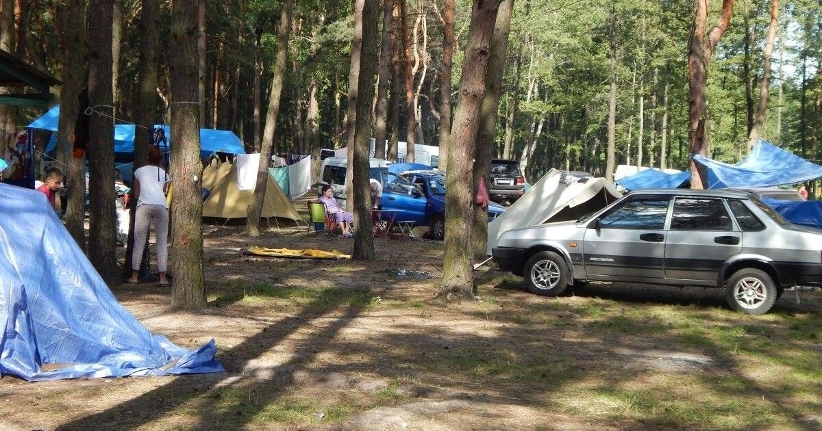 Кемпінг біля о. Світязь