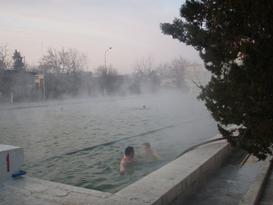 Термальні джерела, Берегове